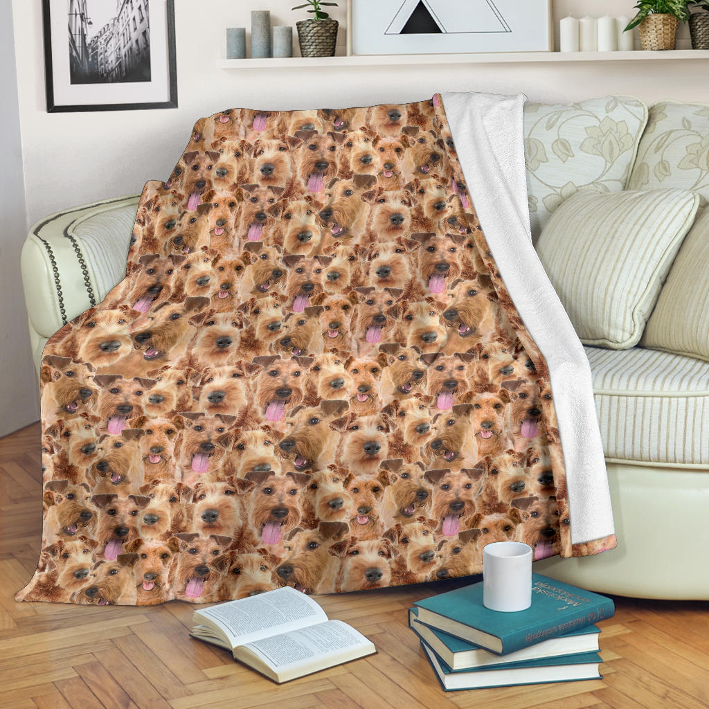 Irish Terrier Full Face Blanket