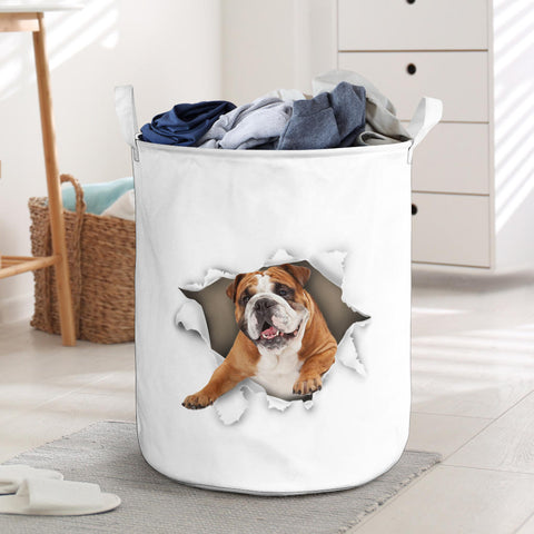 English Bulldog2 - Tornpaper - LB