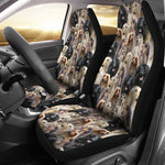 Afghan Hound Full Face Car Seat Covers