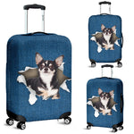 Chihuahua Torn Paper Luggage Covers