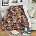 Brussels Griffon Full Face Blanket