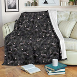 Curly Coated Retriever Full Face Blanket