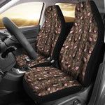 Flat Coated Retriever Full Face Car Seat Covers