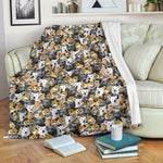 Canaan Dog Full Face Blanket