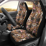 American Staffordshire Terrier Full Face Car Seat Covers