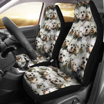 Dandie Dinmont Terrier Full Face Car Seat Covers