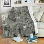 Ariegeois Camo Blanket