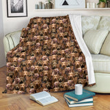 Chesapeake Bay Retriever Full Face Blanket