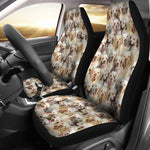 Clumber Spaniel Full Face Car Seat Covers