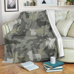 Corgis - Welsh Corgi Camo Blanket