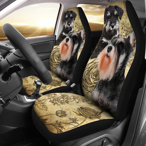 Schnauzer - Car Seat Covers