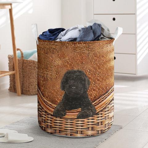 Labradoodle - Black - Rattan - LB