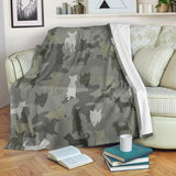 Portuguese Podengo Camo Blanket