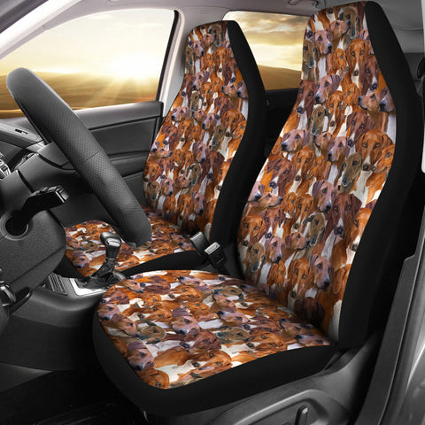 Azawakh Full Face Car Seat Covers