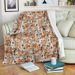 Fox Terrier Full Face Blanket