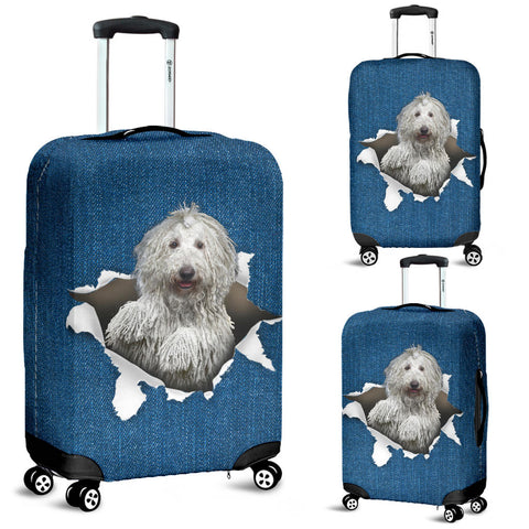 Komondor Torn Paper Luggage Covers