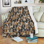 Cavalier King Charles Spaniel Full Face Blanket