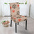 Paw prints dining chair slip cover