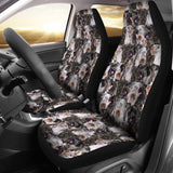 Cesky Terrier Full Face Car Seat Covers