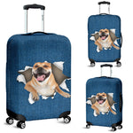 Perro de Presa Mallorquin Torn Paper Luggage Covers