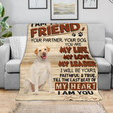 Labrador Retriever 2-My Love Blanket