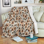 Soft-coated Wheaten Terrier Full Face Blanket