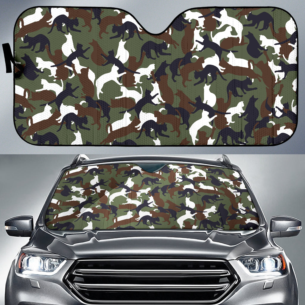 Cats Camo - Auto Sun Shades