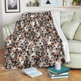 Whippet Full Face Blanket