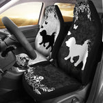 Maltese dog - Car Seat Covers