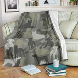 Cane Corso Camo Blanket