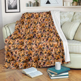 Airedale Terrier Full Face Blanket