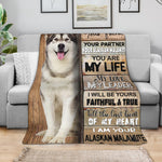 Alaskan Malamute-Your Partner Blanket