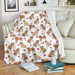 Boerboel Heart Blanket