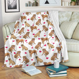 Boerboel Heart Blanket