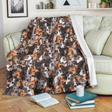 Italian Greyhound Full Face Blanket