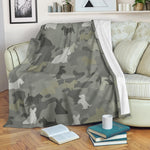 Scottish Terrier Camo Blanket