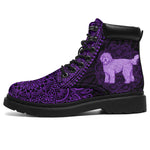 Goldendoodle Mandala All-Season Boots