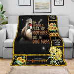 Shih Tzu-A Dog Mom Blanket