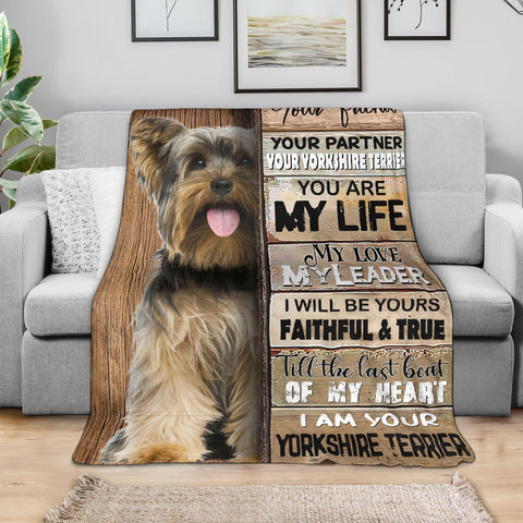 Yorkshire Terrier-Your Partner Blanket