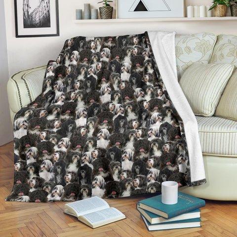 Tibetan Terrier Full Face Blanket