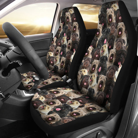 Bouvier des Flandres Full Face Car Seat Covers