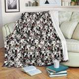 Dalmatian Full Face Blanket