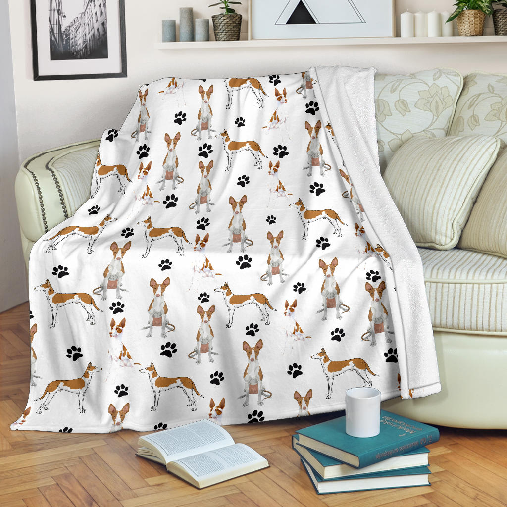 Ibizan Hound Paw Blanket