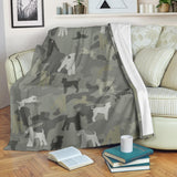 Airedale Terrier Camo Blanket