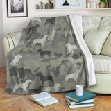 Boykin Spaniel Camo Blanket