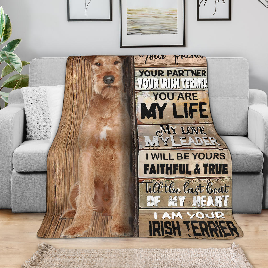 Irish Terrier-Your Partner Blanket