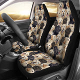 Labrador Retriever Full Face Car Seat Covers