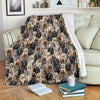 Afghan Hound Full Face Blanket