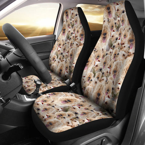 Lakeland Terrier Full Face Car Seat Covers