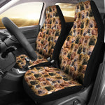 Shar Pei Full Face Car Seat Covers